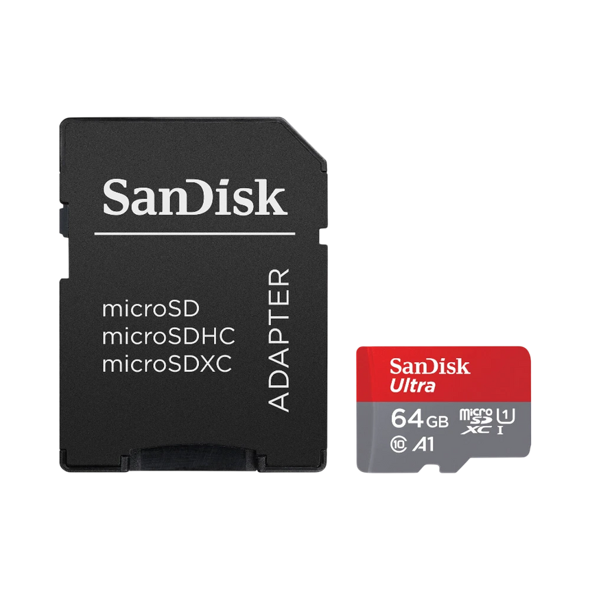 SanDisk Ultra 64GB UHS-I microSDXC Memory Card with SD Adapter — Being Shipped
