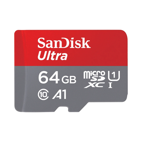 SanDisk Ultra 64GB UHS-I microSDXC Memory Card with SD Adapter — Being Shipped