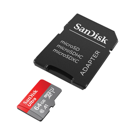 SanDisk Ultra 64GB UHS-I microSDXC Memory Card with SD Adapter — Being Shipped