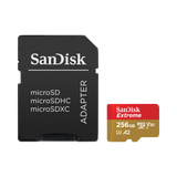 SanDisk Extreme 256GB UHS-I microSDXC Memory Card with SD Adapter — Being Shipped
