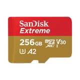 SanDisk Extreme 256GB UHS-I microSDXC Memory Card with SD Adapter — Being Shipped