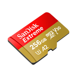 SanDisk Extreme 256GB UHS-I microSDXC Memory Card with SD Adapter — Being Shipped