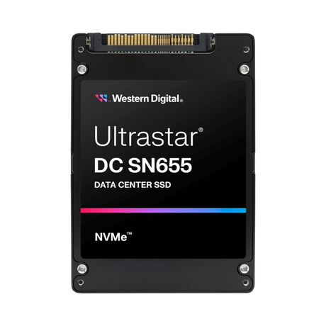 Western Digital UltraStar DC SN655 7.68TB PCIe Gen4 NVMe 1.4 SE U.3 Internal SSD — Being Shipped