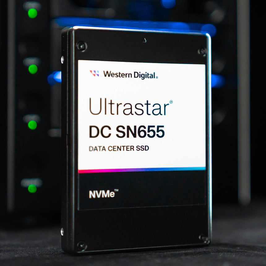 Western Digital UltraStar DC SN655 7.68TB PCIe Gen4 NVMe 1.4 SE U.3 Internal SSD — Being Shipped
