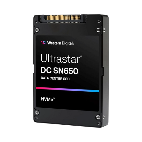 Western Digital Ultrastar DC SN650 7.68TB U.3 15mm PCIe Gen4 NVMe 1.4b — Being Shipped