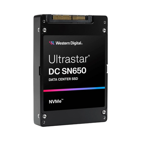 Western Digital Ultrastar DC SN650 7.68TB U.3 15mm PCIe Gen4 NVMe 1.4b — Being Shipped