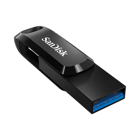 SanDisk Ultra Dual Drive Go 64GB USB 3.2 2-in-1 Flash Drive (Black) — Being Shipped