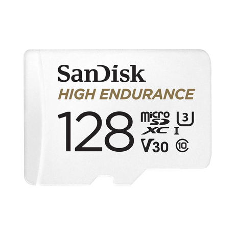 SanDisk High Endurance 128GB UHS-I microSDXC Memory Card with SD Adapter — Being Shipped