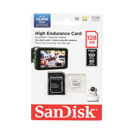 SanDisk High Endurance 128GB UHS-I microSDXC Memory Card with SD Adapter — Being Shipped