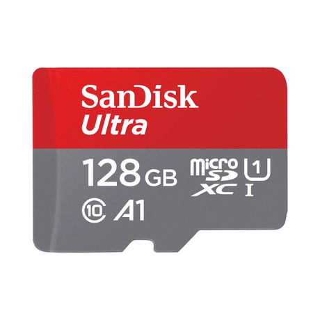 SanDisk Ultra 128GB UHS-I microSDXC Memory Card with SD Adapter — Being Shipped