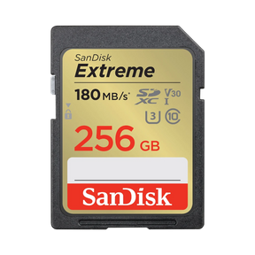 SanDisk Extreme 256GB UHS-I SDXC Memory Card — Being Shipped