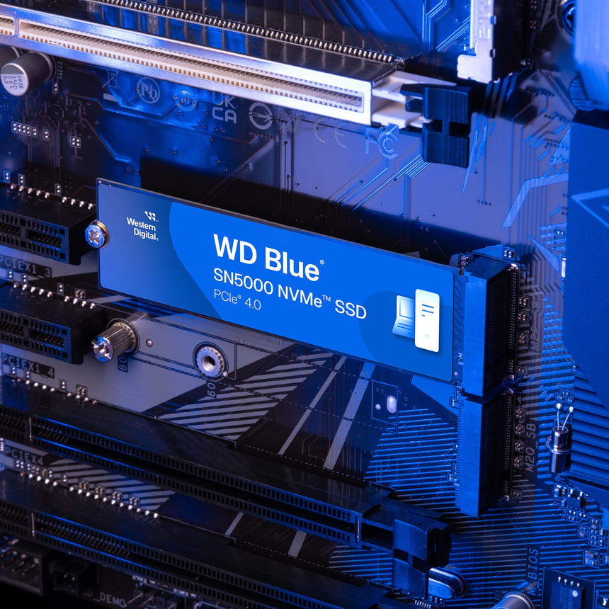 Western Digital Blue SN5000 4TB M.2 2280 Up to 5,500 MB/s NVMe PCIe Gen 4.0 Internal SSD — Being Shipped