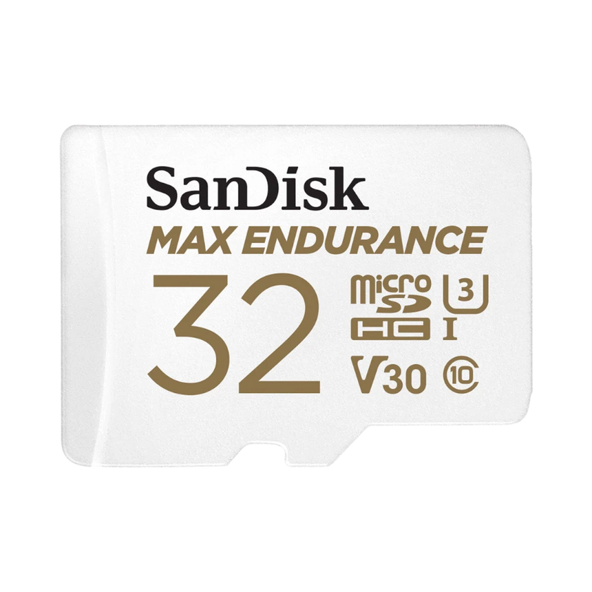SanDisk MAX ENDURANCE 32GB UHS-I microSDHC Memory Card with SD Adapter — Being Shipped