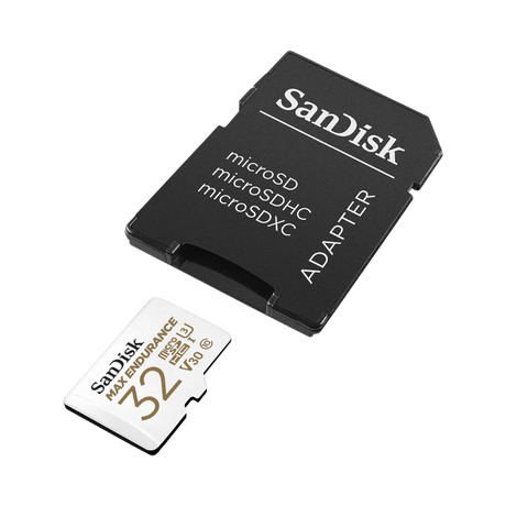 SanDisk MAX ENDURANCE 32GB UHS-I microSDHC Memory Card with SD Adapter — Being Shipped