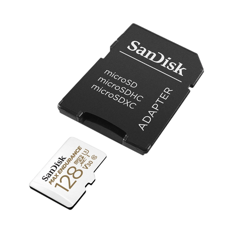 SanDisk MAX ENDURANCE 128GB UHS-I microSDXC Memory Card with SD Adapter — Being Shipped