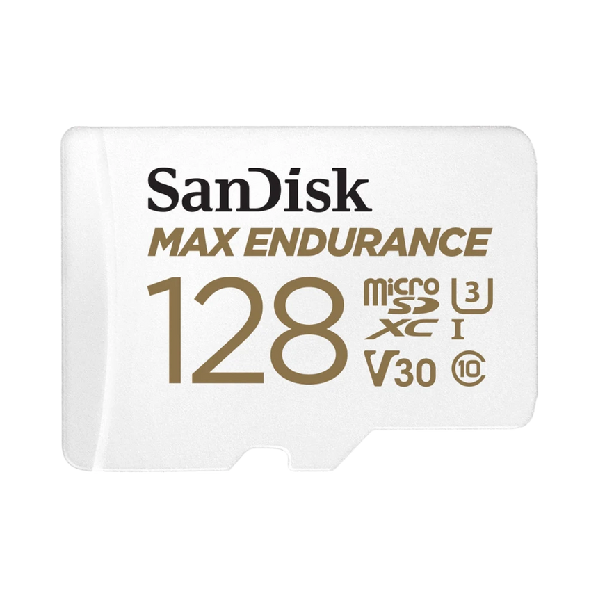 SanDisk MAX ENDURANCE 128GB UHS-I microSDXC Memory Card with SD Adapter — Being Shipped