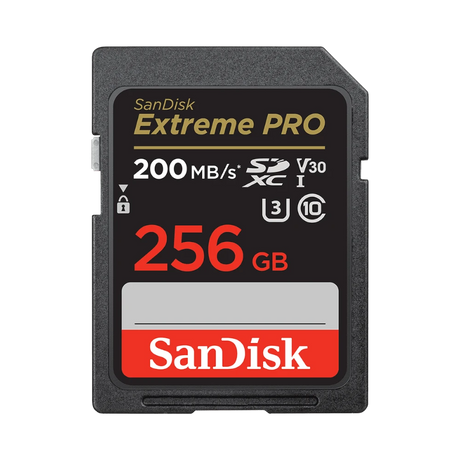 SanDisk Extreme PRO 256GB SDXC UHS-I Memory Card — Being Shipped