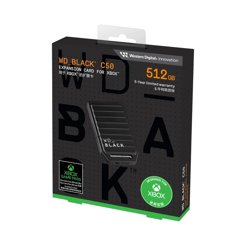 Western Digital Black C50 512GB Expansion Drive for Xbox Series X|S — Being Shipped