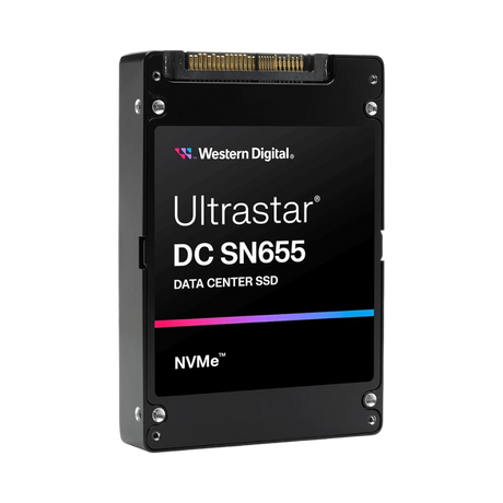 SanDisk Ultrastar DC SN655 61.44TB U.3 15mm 4300MB/s PCIe Gen4 NVMe 1.4b SSD — Being Shipped