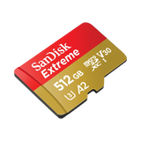 SanDisk Extreme 512GB UHS-I microSDXC Memory Card with SD Adapter — Being Shipped