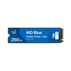 Western Digital Blue SN580 250GB M.2 2280 PCIe Gen4 x4 Internal SSD — Being Shipped