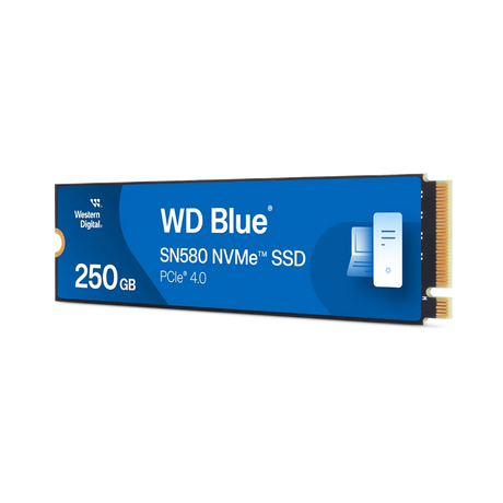 Western Digital Blue SN580 250GB M.2 2280 PCIe Gen4 x4 Internal SSD — Being Shipped