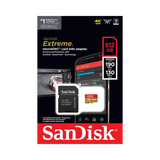 SanDisk Extreme 512GB UHS-I microSDXC Memory Card with SD Adapter — Being Shipped