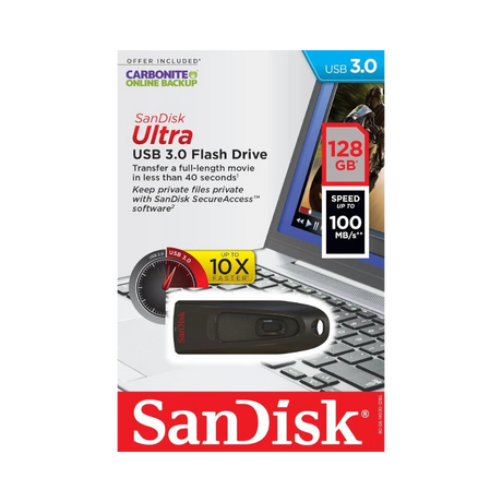 SanDisk Ultra 128GB USB 3.0 Flash Drive — Being Shipped