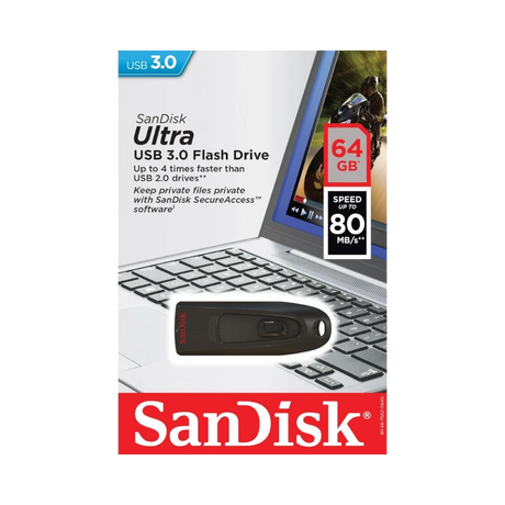 SanDisk Ultra 64GB USB 3.0 Flash Drive — Being Shipped