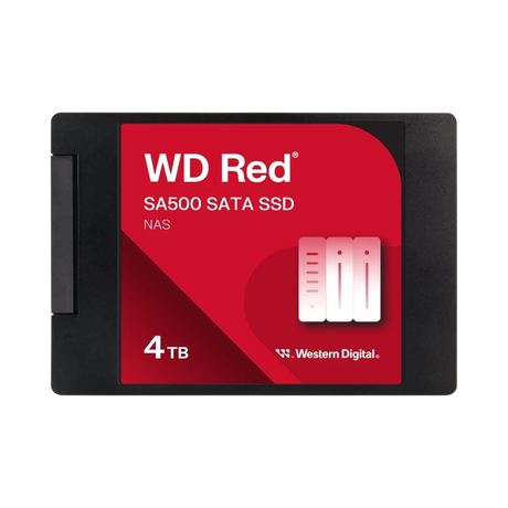 Western Digital Red SA500 4TB 2.5" 7mm NAS SATA 6Gb/s Internal SSD — Being Shipped