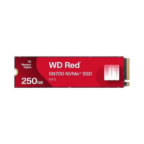 Western Digital Red SN700 250GB M.2 2280 PCIe Gen3 x4 NVMe S3-M Internal SSD — Being Shipped