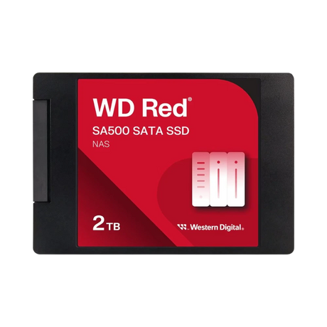 Western Digital Red SA500 2TB 2.5" 7mm NAS SATA 6Gb/s Internal SSD — Being Shipped