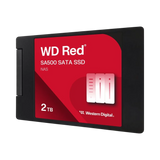 Western Digital Red SA500 2TB 2.5" 7mm NAS SATA 6Gb/s Internal SSD — Being Shipped
