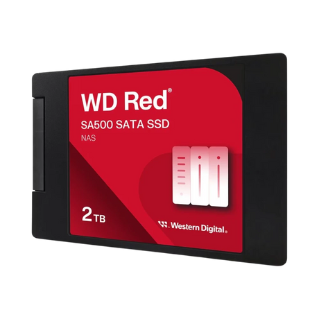 Western Digital Red SA500 2TB 2.5" 7mm NAS SATA 6Gb/s Internal SSD — Being Shipped