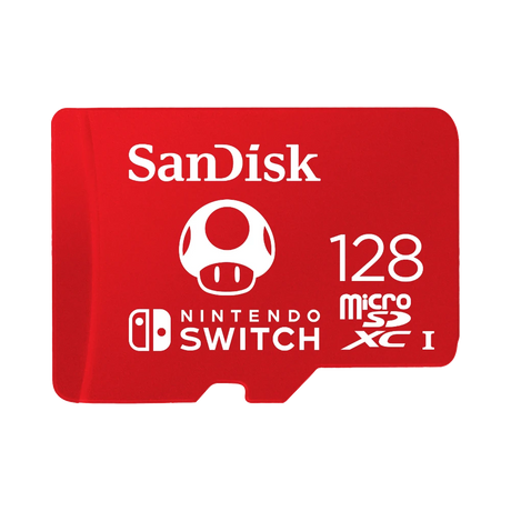 SanDisk 128GB UHS-I microSDXC Memory Card for the Nintendo Switch — Being Shipped