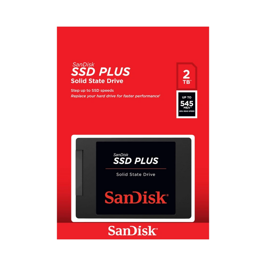 SanDisk SSD Plus 2TB 2.5" SATA III Internal SSD — Being Shipped