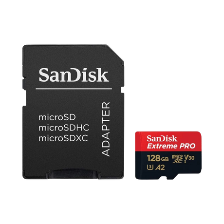 SanDisk Extreme Pro U3 128GB UHS-I MicroSDXC Memory Card — Being Shipped