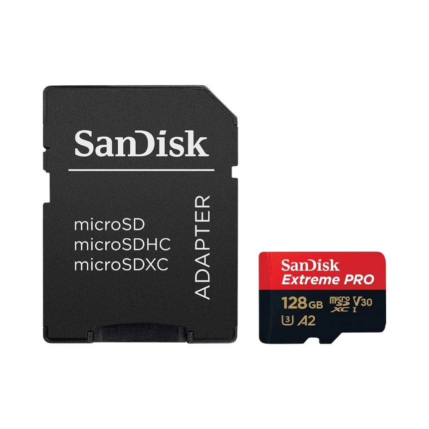 SanDisk Extreme Pro U3 128GB UHS-I MicroSDXC Memory Card — Being Shipped