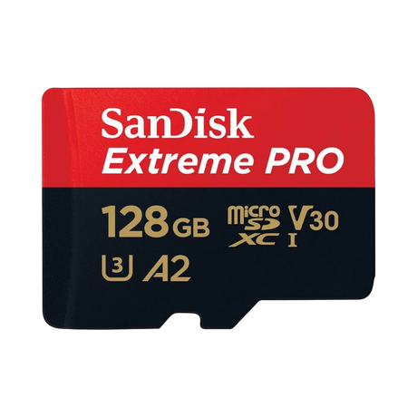 SanDisk Extreme Pro U3 128GB UHS-I MicroSDXC Memory Card — Being Shipped
