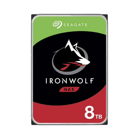 Seagate IronWolf 8TB 3.5" 7200RPM SATA III Internal NAS HDD — Being Shipped