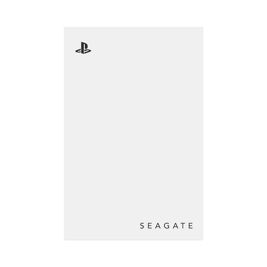 Seagate 2TB External USB 3.2 Gen 1 Portable Game HDD for PlayStation (White, Blue LED Lighting) — Being Shipped