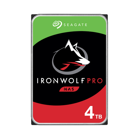 Seagate IronWolf Pro 4TB 3.5" 7200RPM SATA III Internal NAS HDD — Being Shipped