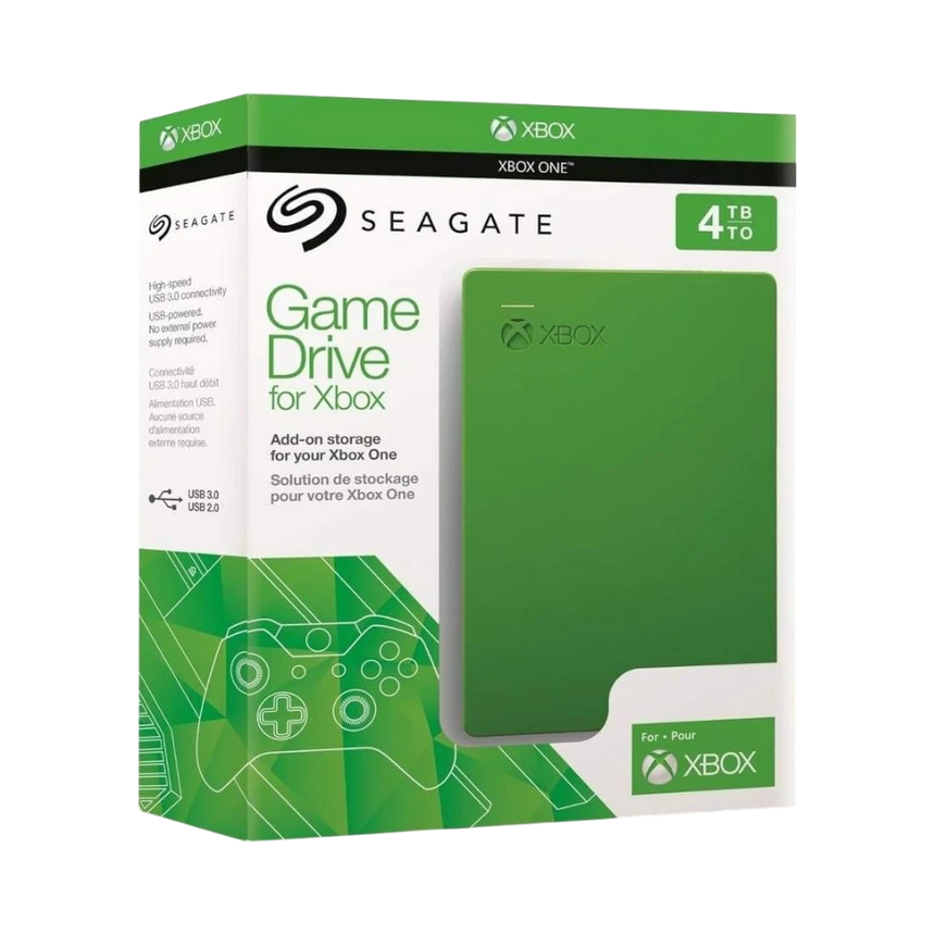 Seagate 4TB 3.5" USB 3.0 Type-A Game Drive for Xbox One — Being Shipped