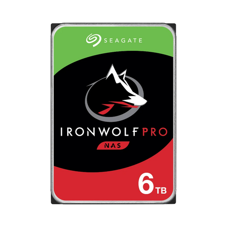 Seagate IronWolf Pro 6TB 3.5" 7200RPM SATA III Internal NAS HDD — Being Shipped