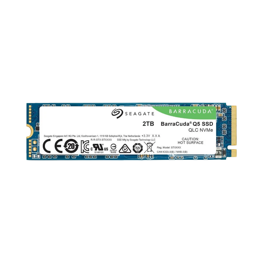 Seagate BarraCuda Q5 2TB M.2 2280 PCIe Gen3 x4 NVMe SSD — Being Shipped