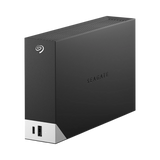 Seagate One Touch 20TB USB 3.2 Type-A Desktop External Drive with Built-In Hub (Black) — Being Shipped