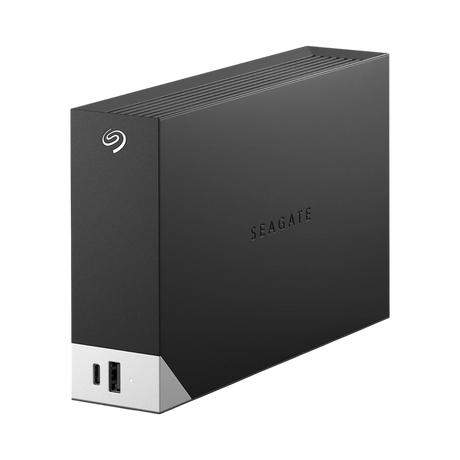 Seagate One Touch 20TB USB 3.2 Type-A Desktop External Drive with Built-In Hub (Black) — Being Shipped