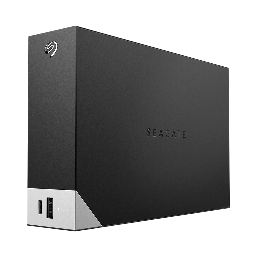 Seagate One Touch 20TB USB 3.2 Type-A Desktop External Drive with Built-In Hub (Black) — Being Shipped
