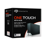 Seagate One Touch 20TB USB 3.2 Type-A Desktop External Drive with Built-In Hub (Black) — Being Shipped