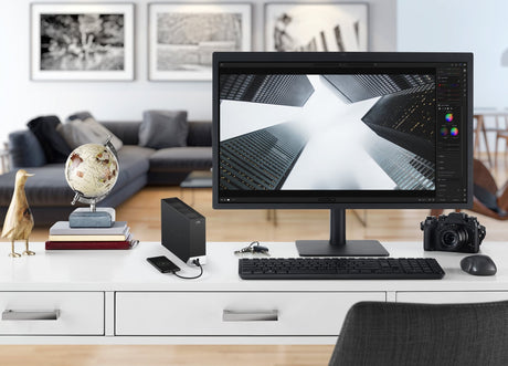 Seagate One Touch 20TB USB 3.2 Type-A Desktop External Drive with Built-In Hub (Black) — Being Shipped